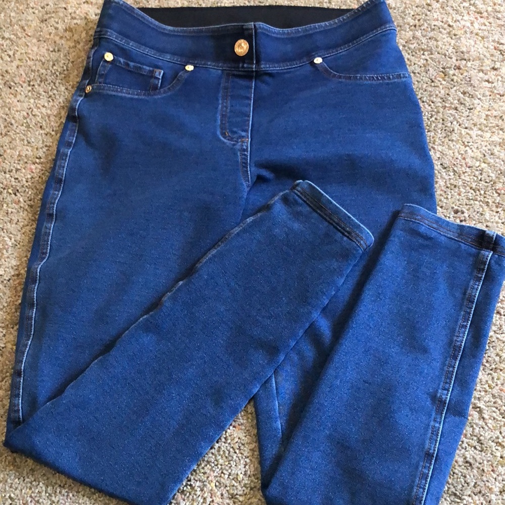 Nygard Women's leggings pants Navy blue Indigo